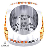 Corpus Christi CSS Football 2024 Championship Ring - Design 2.3