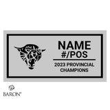 Cougars St-Leonard Football 2023 Championship Display Case