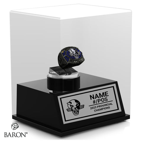 Cumberland Panthers U19 Womens 2023 Championship Display Case