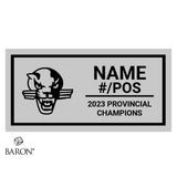 Cumberland Panthers U19 Womens 2023 Championship Black Standard Window Ring Box