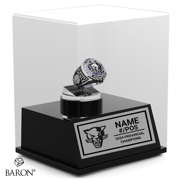 Cumberland Panthers U19 Women's Football 2024 Championship Display Case