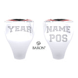 Dixie Beehives Award Championship Ring - Design 3.2