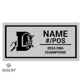 Dresden Bulls Baseball 2024 Championship Black LED Ring Box