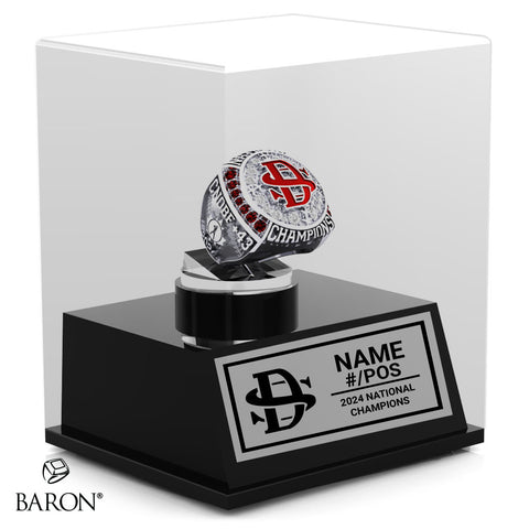 Dufferin-Simcoe Braves Baseball 2024 Championship Display Case