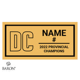 Durham College Lords Rugby 2022 Championship Black Standard Window Ring Box