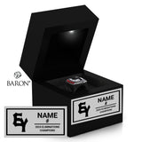 East York Bulldogs Baseball 2024 Championship Black LED Ring Box