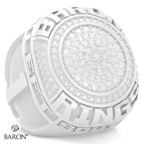 Edmonton Warriors Founders Cup  2023 Championship Ring - Design 3.3