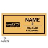 Ennismore U21 AA Hockey 2026 Championship Black Window Ring Box
