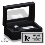 Essex Ravens Football 2025 Championship Black Standard Window Ring Box