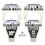Experior Financial Ring - Design 1.23 (Blue)