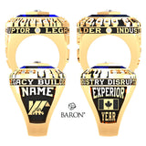 Experior Financial Ring - Design 1.27 (Blue)