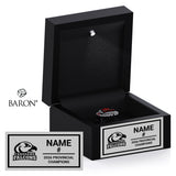 Fanshawe Falcons Men's Hockey 2026 Championship Black LED Ring Box