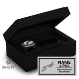 Frontenac SS Football 2023 Championship Black Standard Window Ring Box