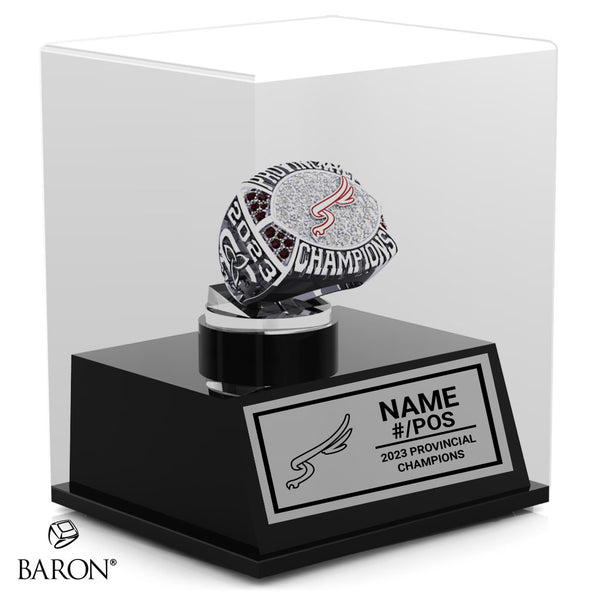 Frontenac SS Football 2023 Championship Display Case