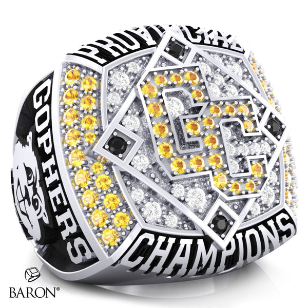 Garden City Fighting Gophers 2023 Championship Ring - Design 1.6