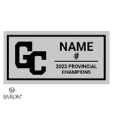 Garden City Fighting Gophers 2023 Championship Display Case