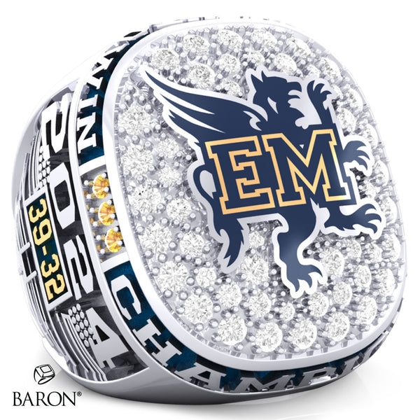 Griffins Football 2024 Championship Ring - Design 4.2