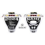 Guelph Gryphons U15 BB Hockey 2024 Championship Ring - Design 4.4