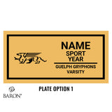 Guelph Gryphons Heritage Black Standard Window Ring Box