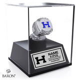 Hafford High School Football 2025 Championship Display Case