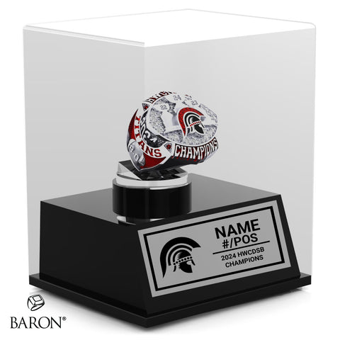 Hamilton Catholic Football SR 2024 Championship Display Case