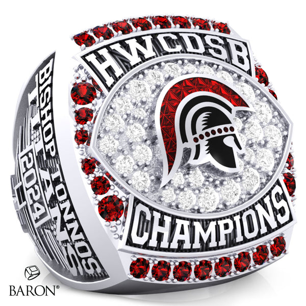 Hamilton Catholic Footbal 2024 Championship Ring - Design 3.10