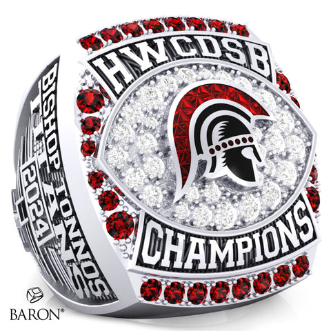 Hamilton Catholic Footbal 2024 Championship Ring - Design 3.10