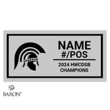 Hamilton Catholic Footbal 2024 Championship Black LED Ring Box
