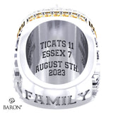Hamilton Jr. Tiger-Cats U18 Football Championship Ring - Design 8.2