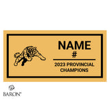 Hamilton Jr. Tiger-Cats U18 Football Championship Black LED Ring Box