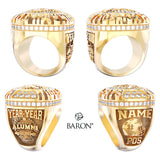 Hamilton Tiger-Cats Alumni Ring - Design 2.2