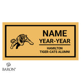 Hamilton Tiger-Cats Alumni Display Case