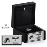 Highland Storm U15 Hockey 2026 Championship Black LED Ring Box