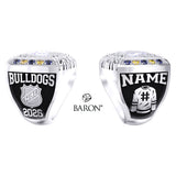 Hinton Bulldogs Hockey 2026 Championship Ring - Design 1.2