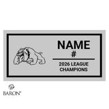 Hinton Bulldogs Hockey 2026 Championship Black Window Ring Box