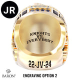 Holy Names High School Football 2025 Championship Ring - Design 4.10