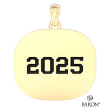 Holy Cross Volleyball 2025 Championship Ring Top Pendant - Design 2.6