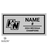 Holy Names High School Football 2024 Championship Black LED Ring Box