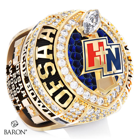 Holy Names High School Football 2025 Championship Ring - Design 4.10