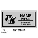 Holy Names High School Football 2025 Championship Black Standard Window Ring Box