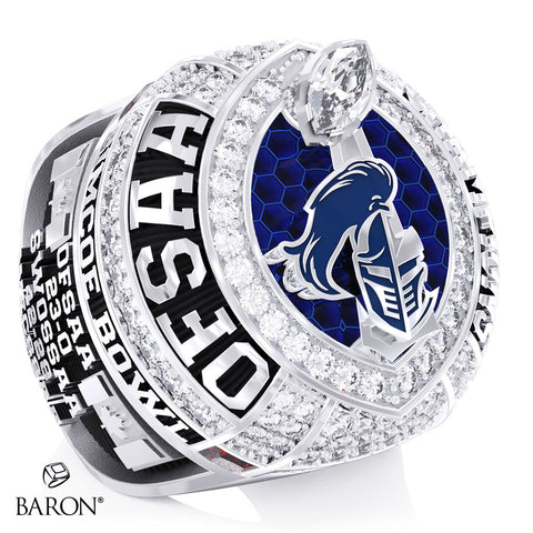Holy Names High School Football 2025 Championship Ring - Design 4.12