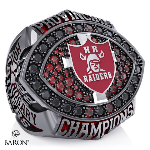 Holy Rosary High School Raiders Football 2025 Championship Ring - Design 1.5