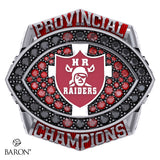 Holy Rosary High School Raiders Football 2025 Championship Ring - Design 1.5