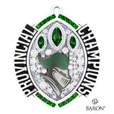 Holy Trinity Academy Football 2024 Championship Ring Top Pendant - Design 1.11