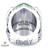 Holy Trinity Academy Football 2024 Championship Ring - Design 1.9