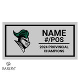 Holy Trinity Academy Football 2024 Championship Display Case