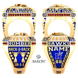 Humber College Men's Hockey 2024 Championship Ring - Design 1.3
