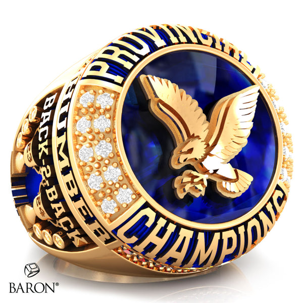 Humber College Men's Hockey 2024 Championship Ring - Design 1.3