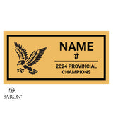 Humber College Men's Hockey 2024 Championship Black Standard Window Ring Box