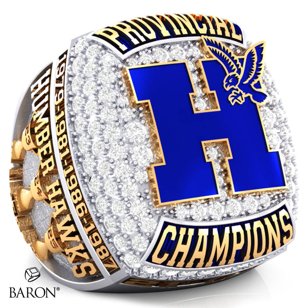 Humber College Hockey 2025 Men's Championship Ring - Design 1.14